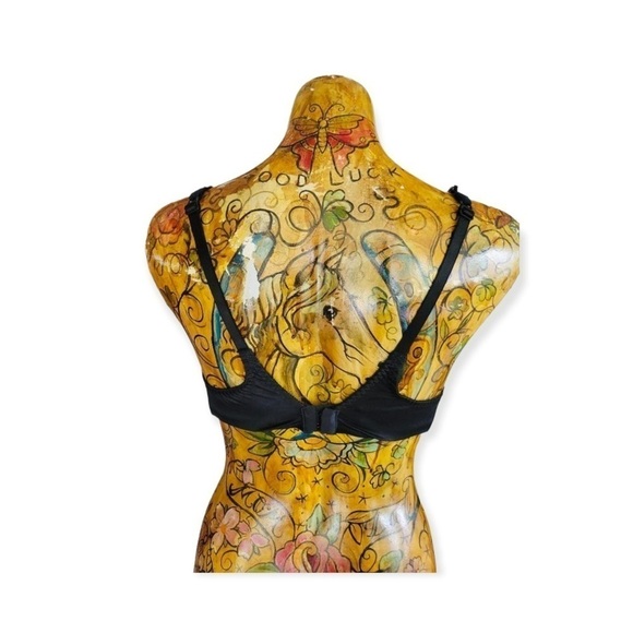 Playtex Secret black lace bra 36B wireless - Picture 5 of 7